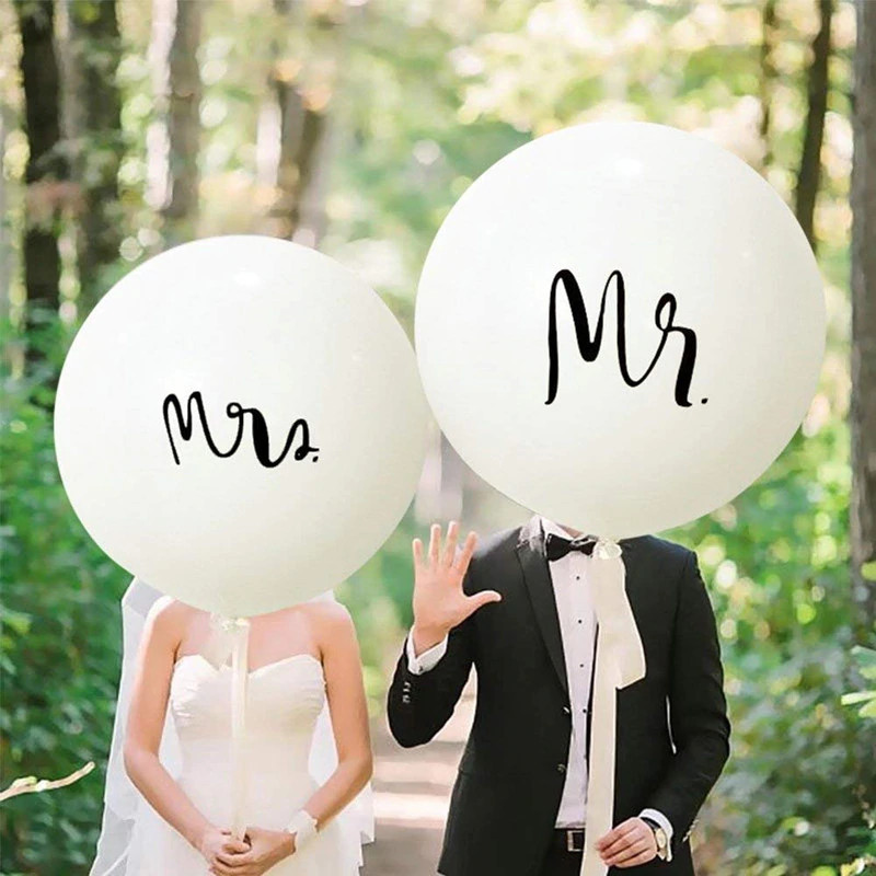 Ballon mariage mrs - Festicadeau